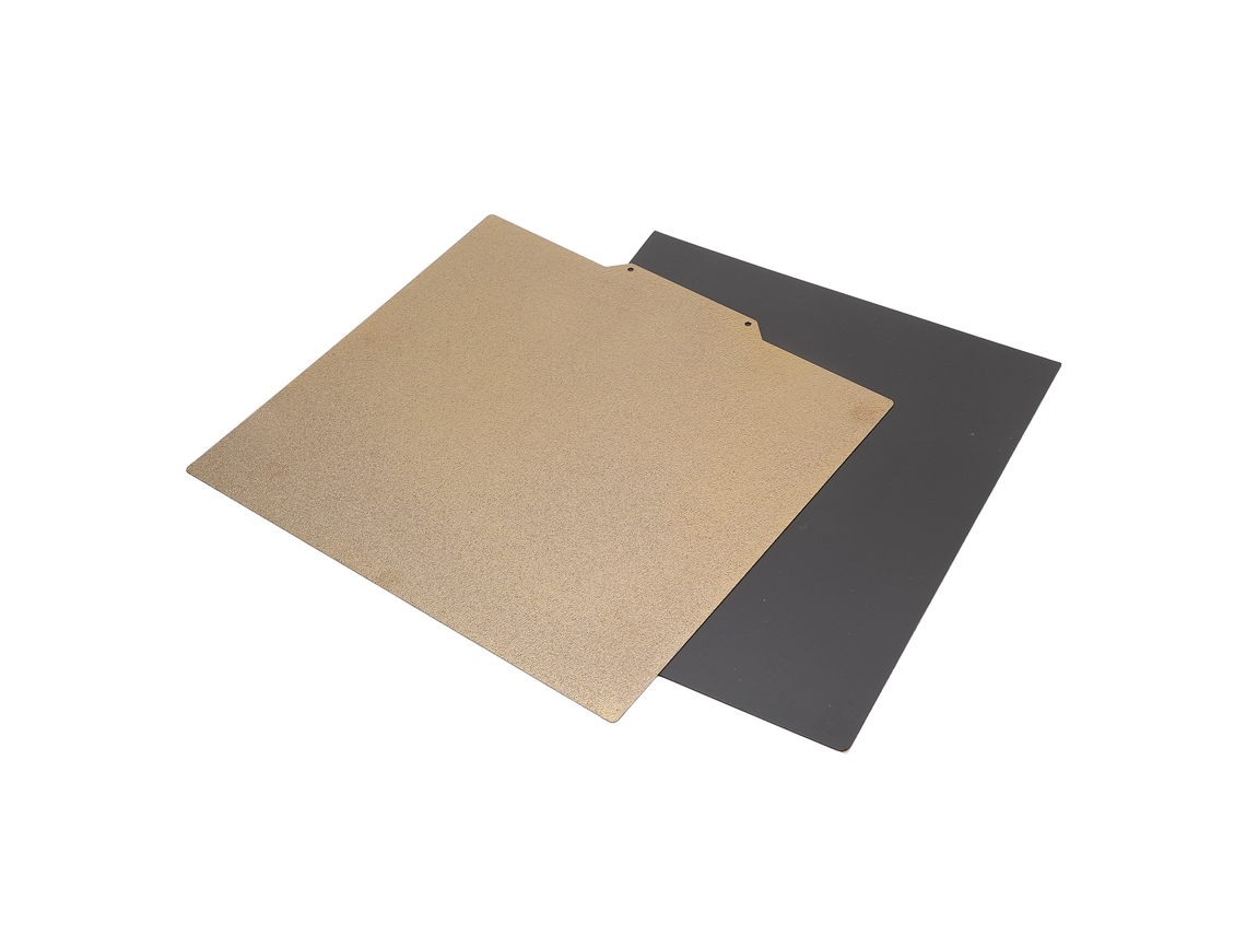 Placa Magnética De Acero Resorte Pei Doble Cara Flexible Para Impresora 3d Um2 Con Textura Pintada En Polvo