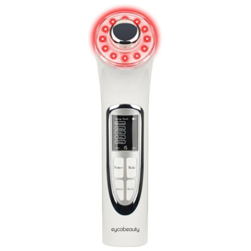 (branco) Massageador Facial Fotônico Para Uso Doméstico, Para Rejuvenescimento Da Pele, Remoção De Rugas E Beleza.
