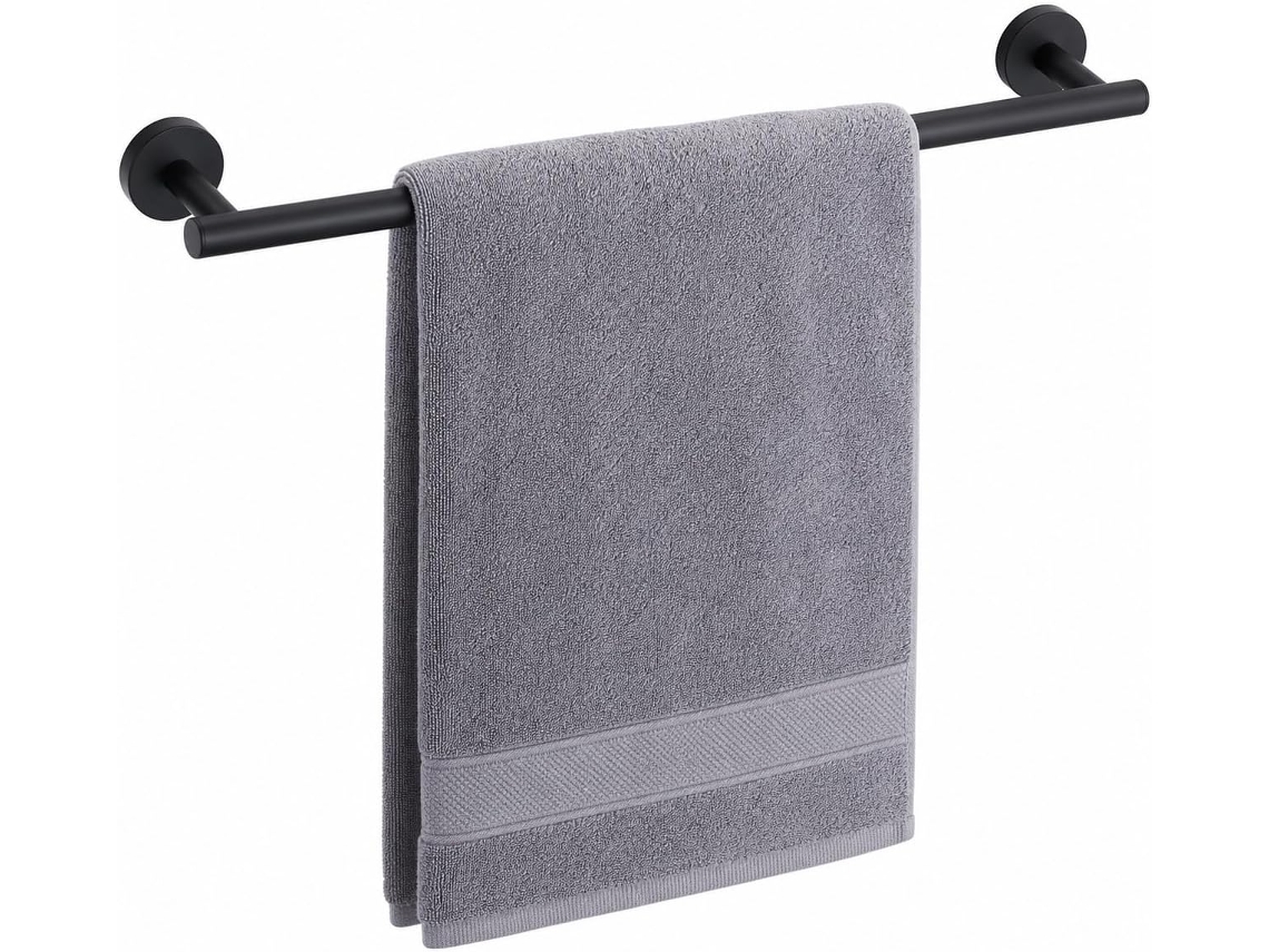 Suporte De Parede Para Toalhas Em Aço Inoxidável 60cm 24 Polegadas Banheiro, Hotel E Academia