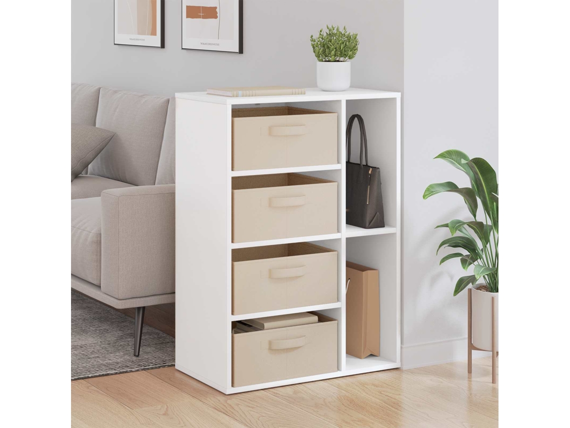 Vidaxl Buffet Branco 60 X 33,5 X 84 Cm