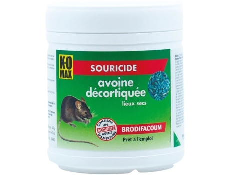 KOMAX Souricide Aveia Descascada 40 G