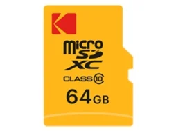 Cartão Micro Sdxc Kodak 64gb Adaptador Armazenamento De Alta Velocidade E Confiável, Ideal Para Smartphones, Câmeras, Drones E Tablets