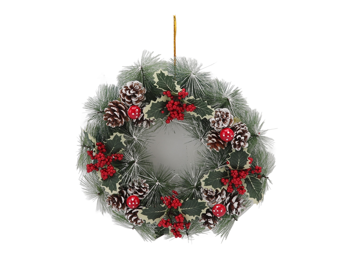 Guirlanda de Natal Artificial com Agulhas de Pinheiro S/MARCA