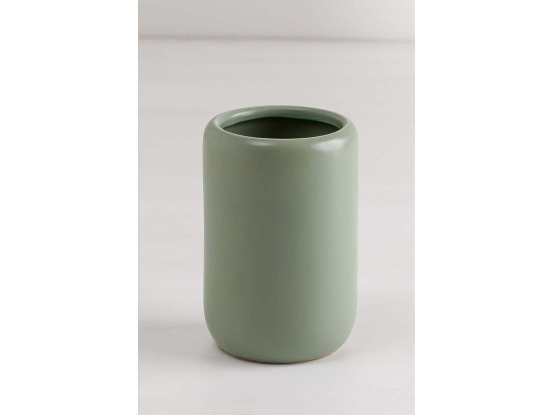 Porta-escovas SKLUM (Cerâmica - Verde - 12 cm)