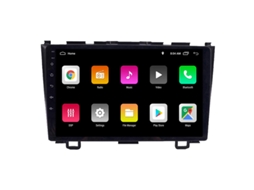 Auto Rádio Carro Bluetooth Autoradio 8GB RAM 128G ROM CarPlay Navegação GPS Ecrã Táctil RoverOne para Honda CRV CR-V 3 RE 2006-2012  
