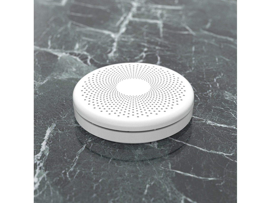 Detector De Fumaça E Monóxido De Carbono Laxiscreed 2 Em 1 Com Conexão Wifi E Alerta Visual E Sonoro