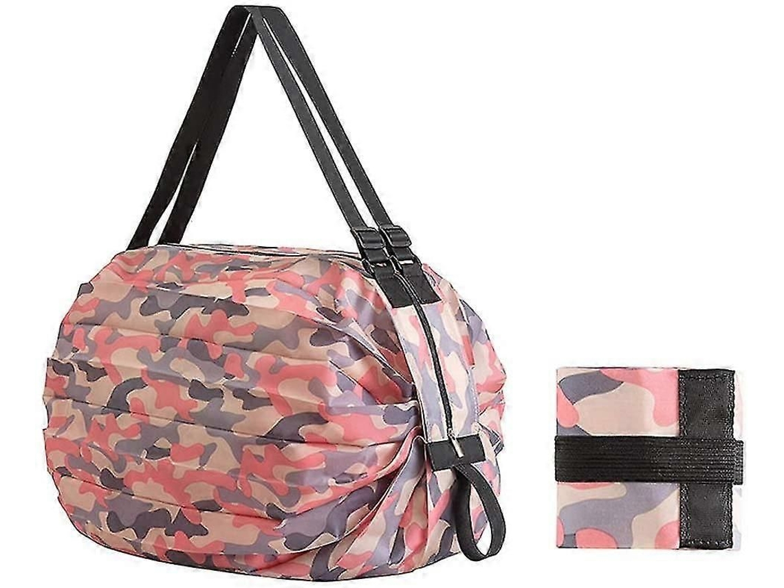Sacolas de Compras Dobráveis, Sacola de Compras Reutilizável, Sacola de Compras Prática, Poliéster, Durável GOKOCO