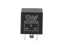 Relé Universal Da Luz Do Sinal de Volta Do Pin Cf13/Cf14 Do Automóvel 12V 20A 3 Bens ALLINLESS