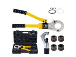 Alicate De Crimpagem Multicamada 100kn Com Cortador Para Conexões: Th16, Th20, Th26, Th32