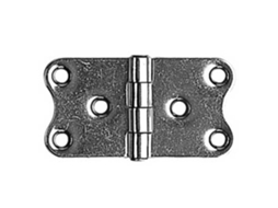 Dobradiça Inox Prateado 37 X 40 X 2 Mmplastimo