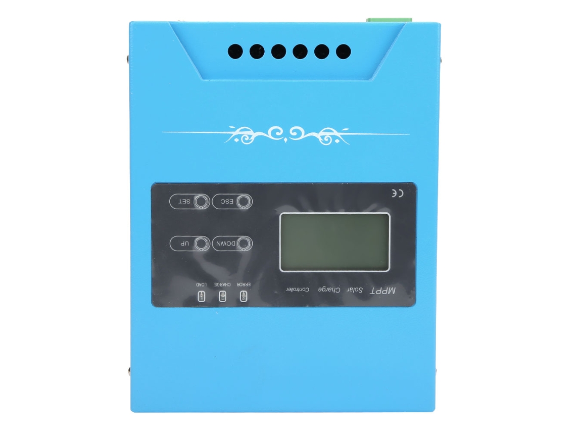Controlador de carga solar MPPT com sonda de temperatura de bateria externa Jn Mppt Al 12v/24v/48v 30a.