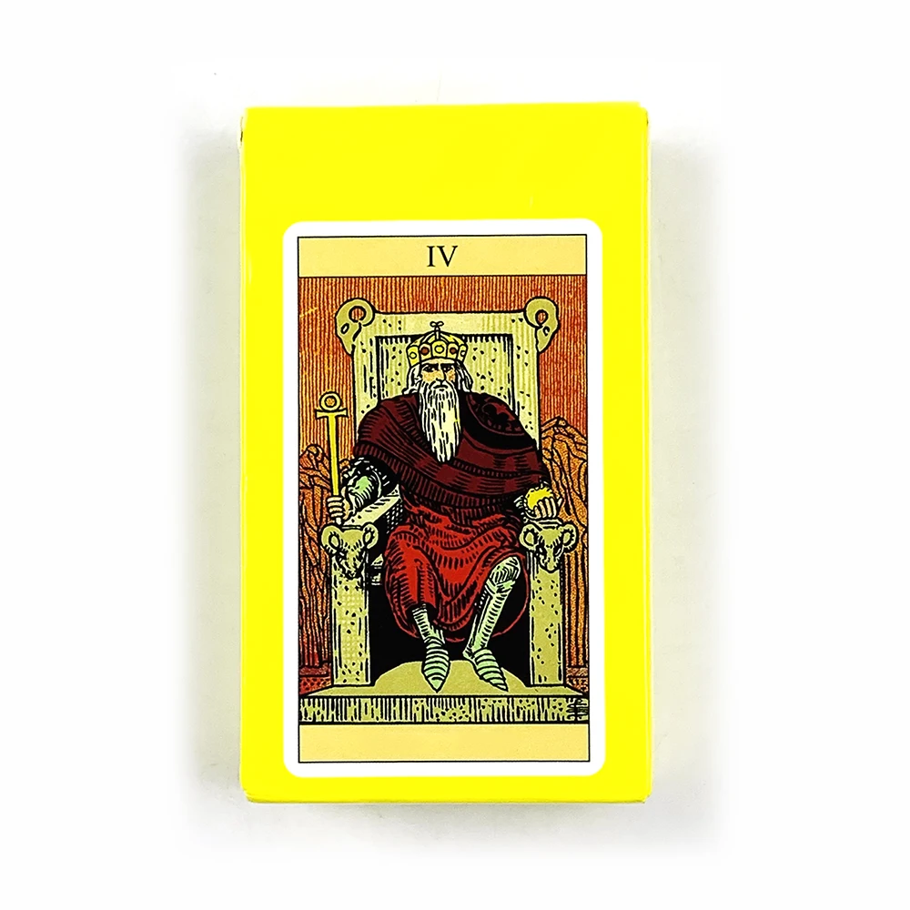 Baralho de Tarô Russo, 78 Cartas, com Guia em Papel, Design Clássico. MDUG