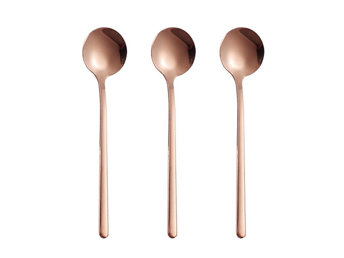Conjunto de Colheres de Café em Aço Inoxidável 3 Peças NEVEANCE