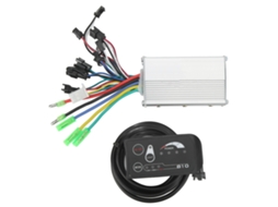 Laxiscreed Kit Controlador Para Bicicleta Elétrica 48v 250w Ou 350w Com Display Led