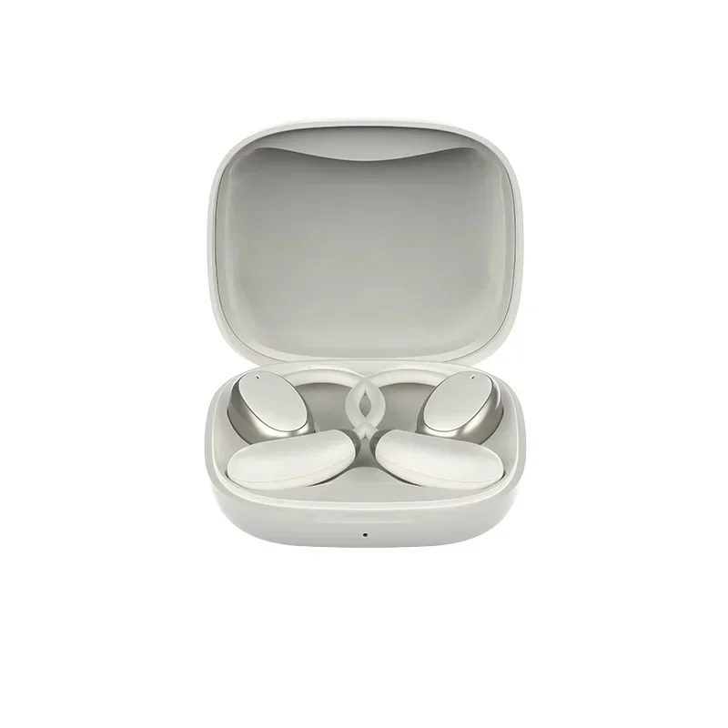 (branco) Fone De Ouvido Bluetooth 5.4 Com Tradução Inteligente Gratuita Para 150 Idiomas E Tradução Automática De Voz Em Tempo Real.