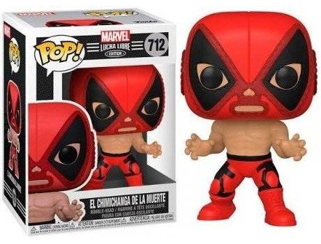 Figura Pop! Marvel Lucha Libre Personagem El Chimichanga De La Muerte - FUNKO