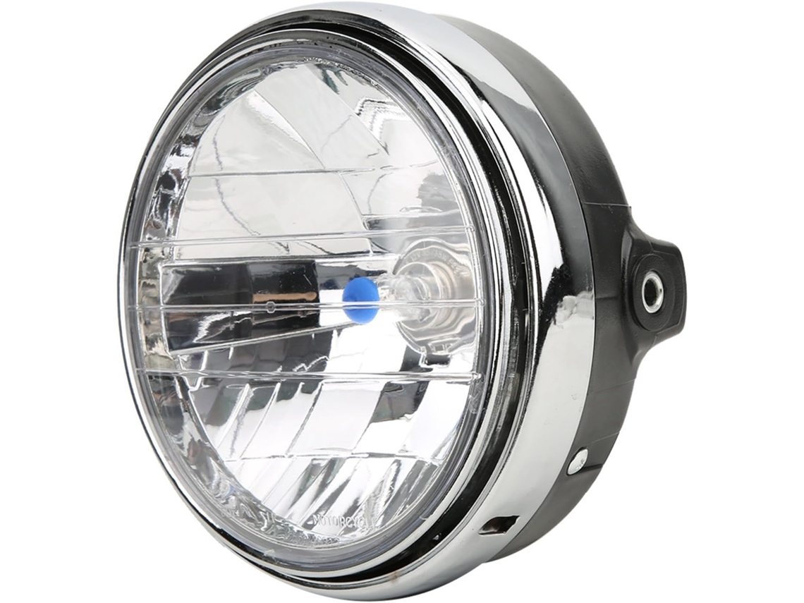 Farol De Motocicleta Alta Transmissão, Desempenho Confiável, Fácil Instalação, 7 Polegadas, Lente Transparente, Lente