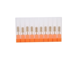 10pcs Mandril De Lixa De Unha 2.35mm Acessório De Broca Elétrica Para Manicure Ouro