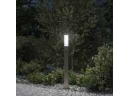 Vidaxl Luminária De Poste Com Sensor, 80 Cm, Aço Inoxidável, Ip44