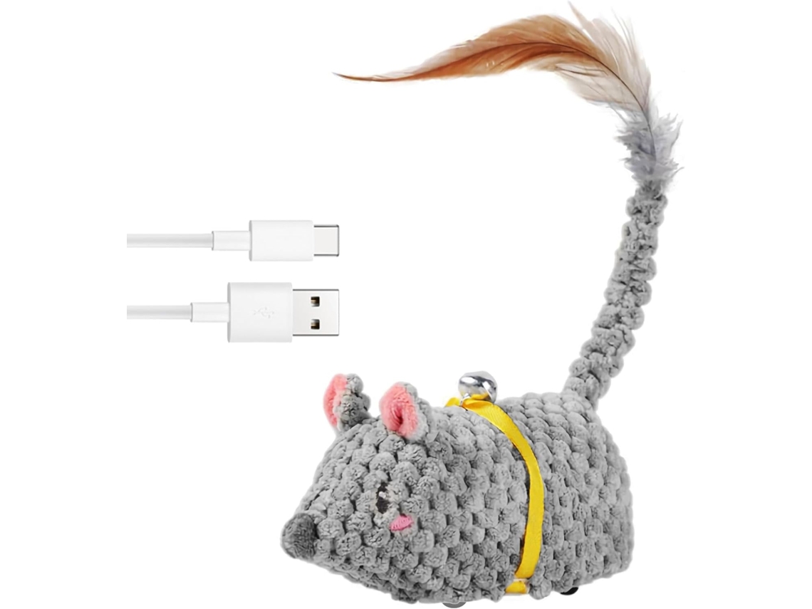 Mouse Elétrico com Cauda YANYXR