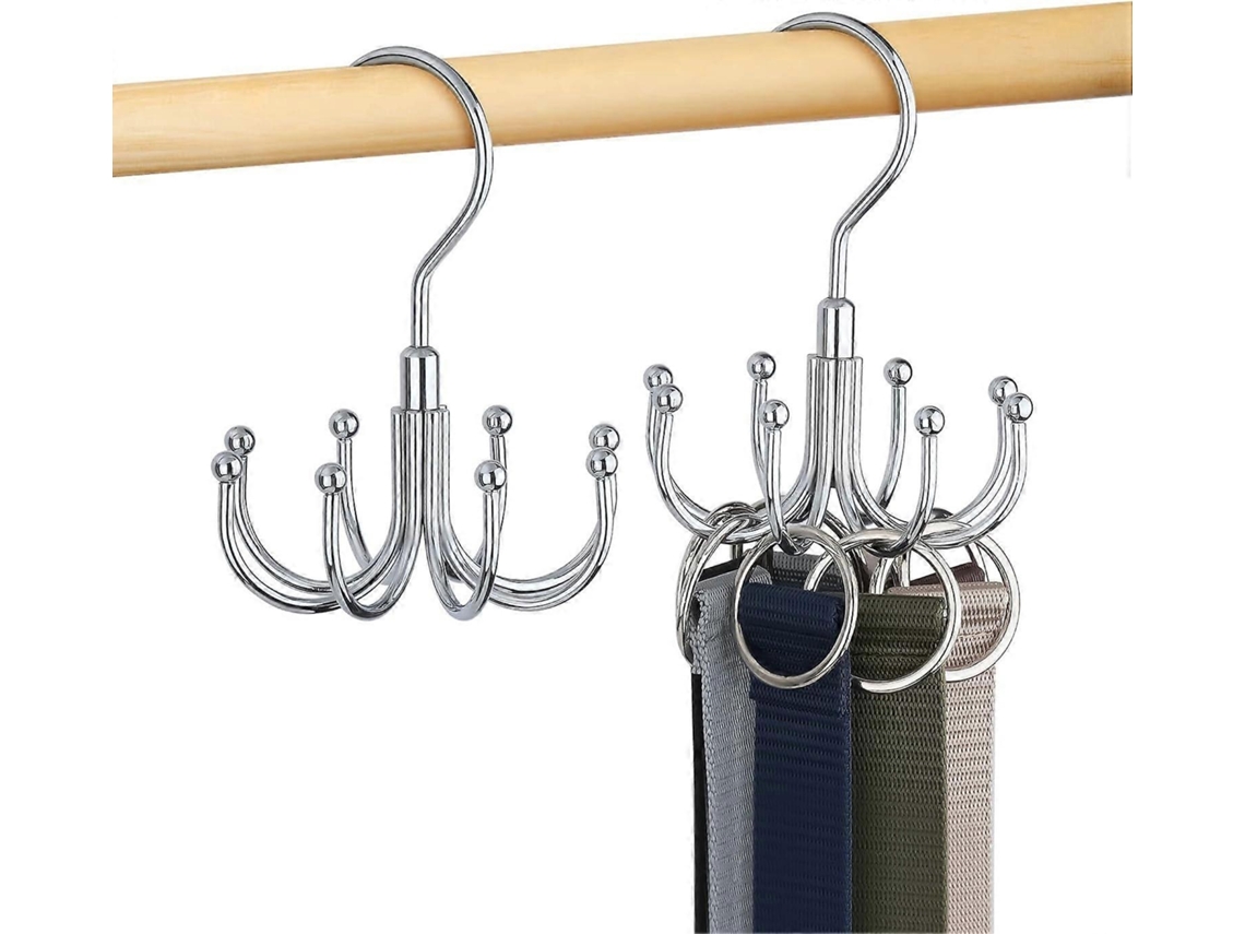 Cabides 2 Peças Para Casacos, Chapéus E Bolsas
