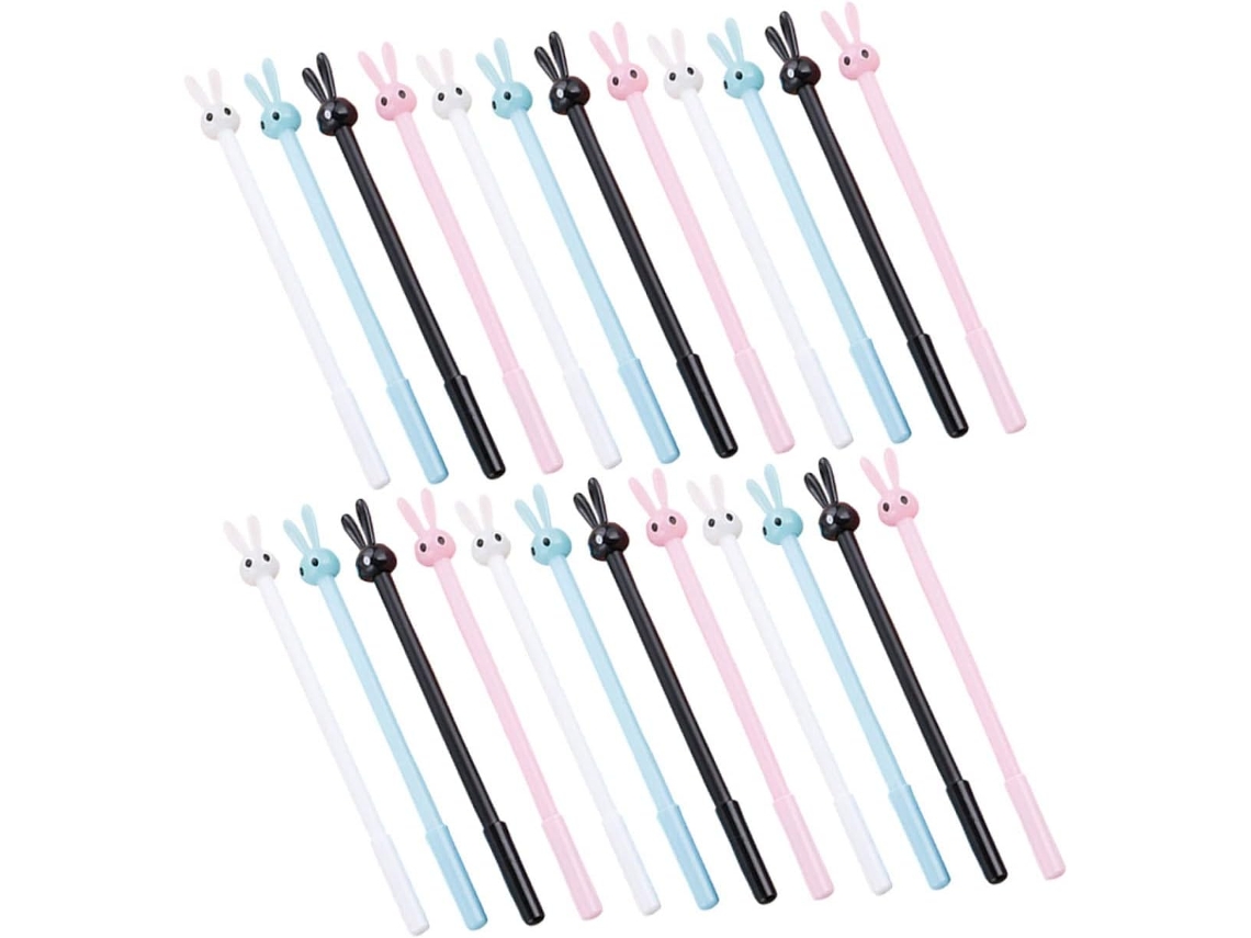 Conjunto De 36 Canetas Elegantes Com Orelhas