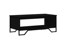 Mesa de Centro Derivados de Madeira Preto MAISON EXCLUSIVE 100x51x40 cm