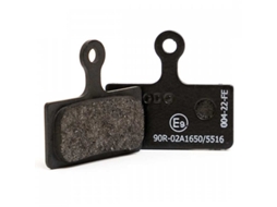 Pastilhas de Freio a Disco de Resina para Bicicleta Elétrica Fsa/Rever/Shimano 2P Castanhoferodo