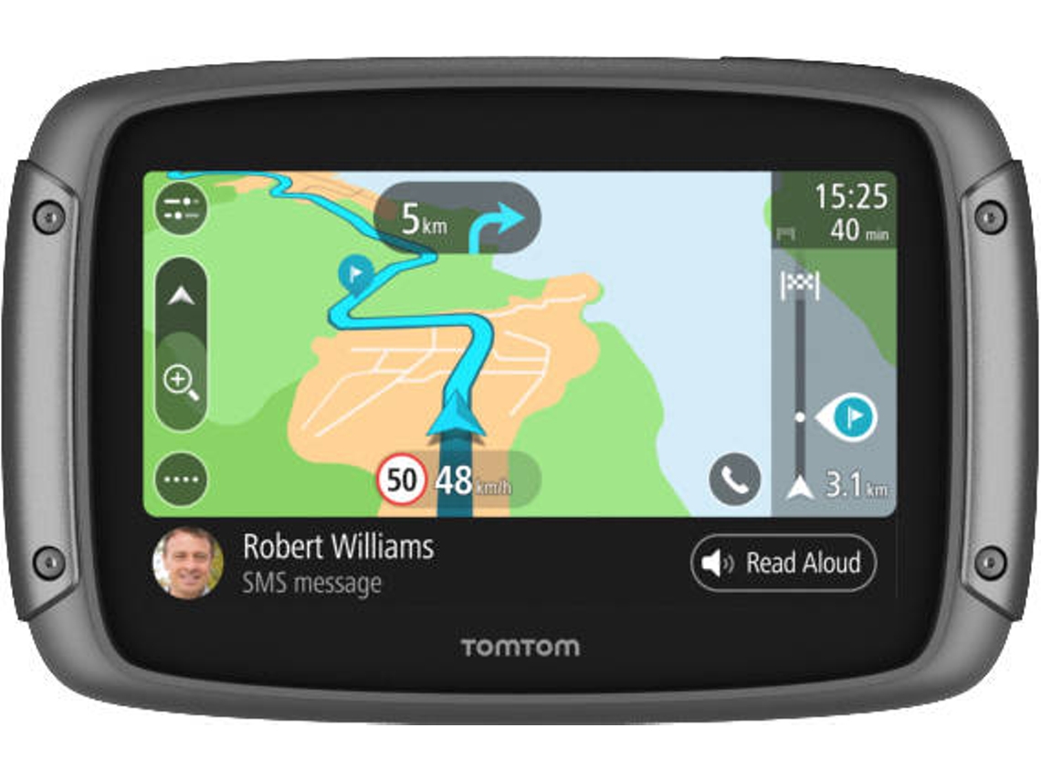 GPS TOMTOM Rider 500 em Preto Worten.pt