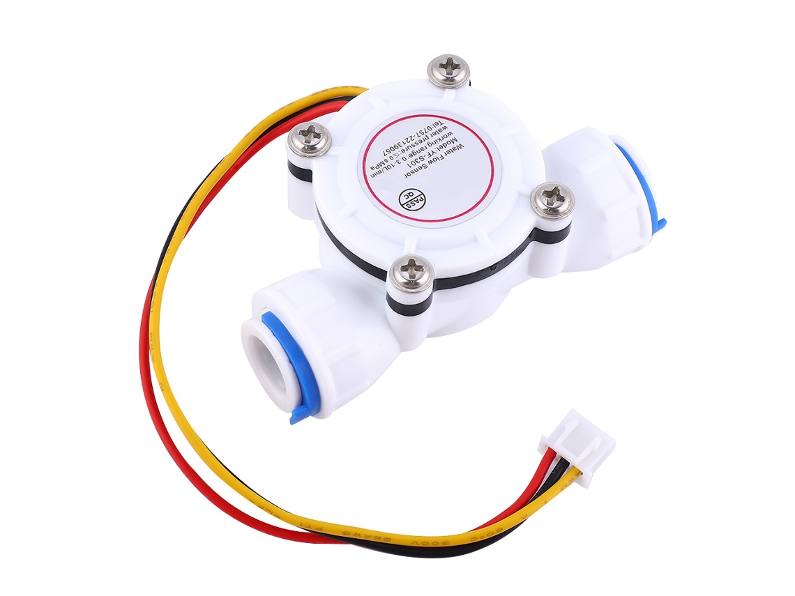 Sensor De Fluxo De Água Laxiscreed Com Controle Por Hall De Indução