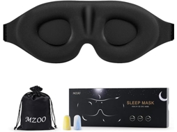 Máscara de Dormir para Homens e Mulheres Que Dormem de Lado, Pressão Zero nos Olhos, Que Bloqueia a Luz AQUAFORGE