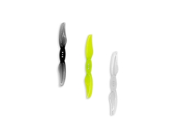 Hélices Gemfan Floppy Proppy F3015 de 3 Polegadas com 2 Pás em Policarbonato, Cinzento , para Drones de Corrida Fpv. MDUG (2 Pares)