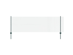 Conjunto 1 Cerca Externa Vidaxl Verde Aço (50 X 0,8 M)