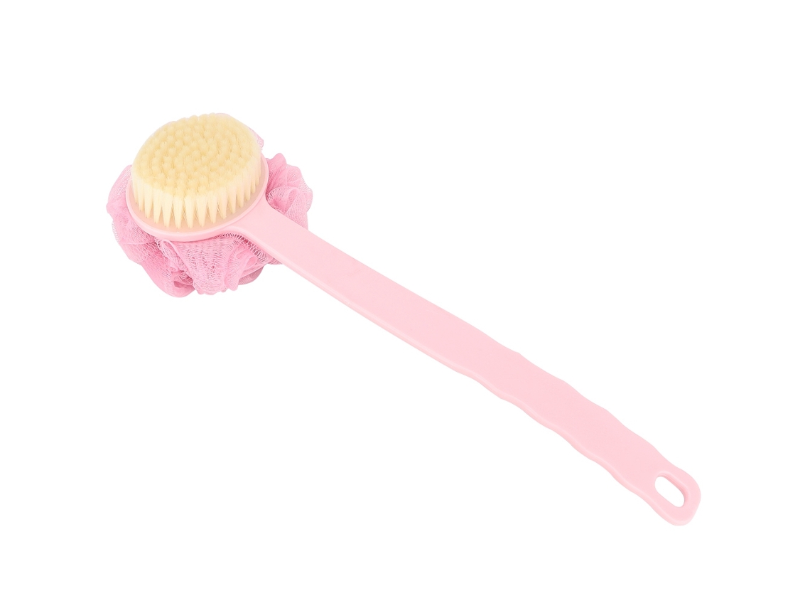 Cepillo De Baño Com Cabo Longo E Buraco Para Pendurar Para Exfoliar O Corpo
