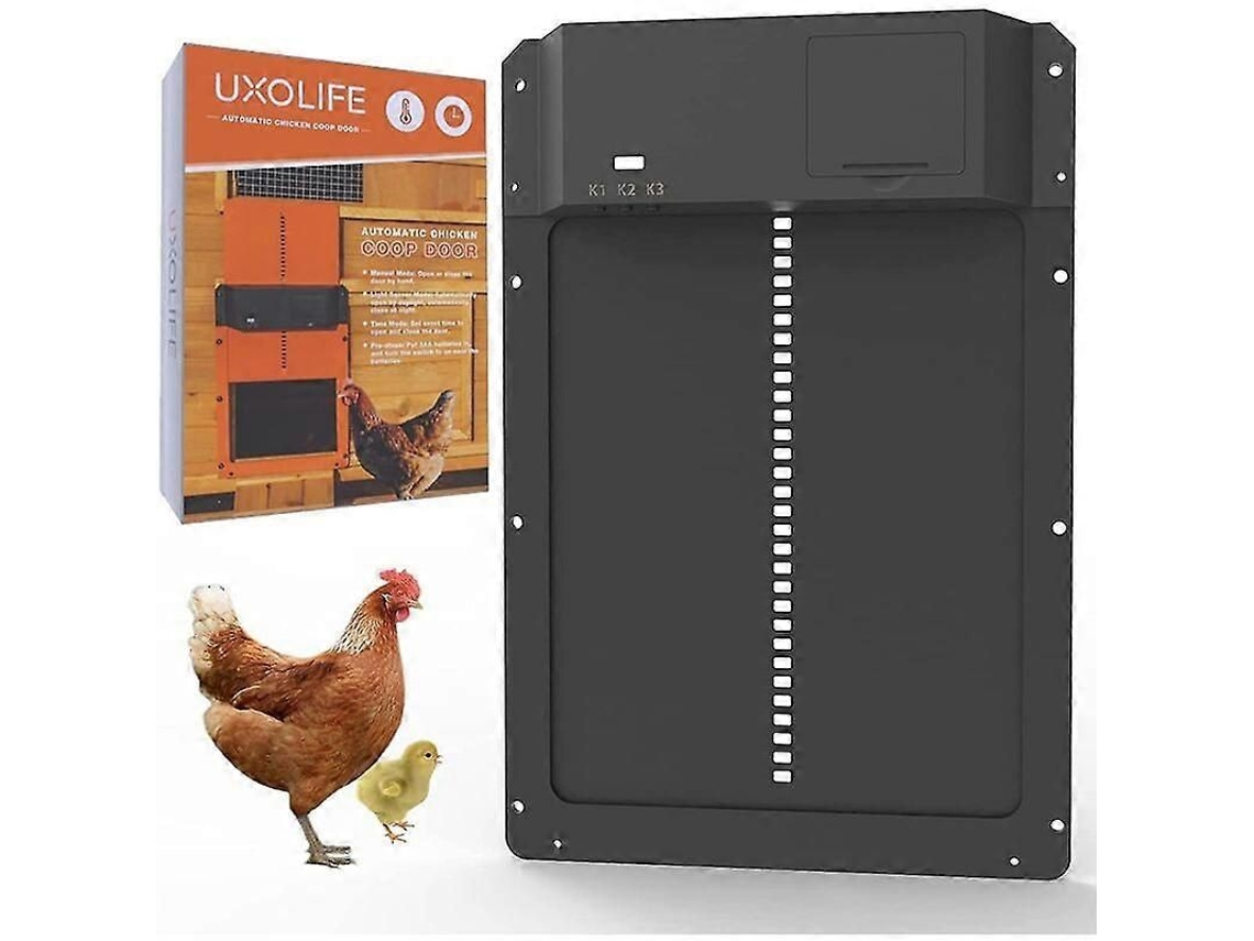 Porta Automática Para Galinheiro Com Sensor De Luz