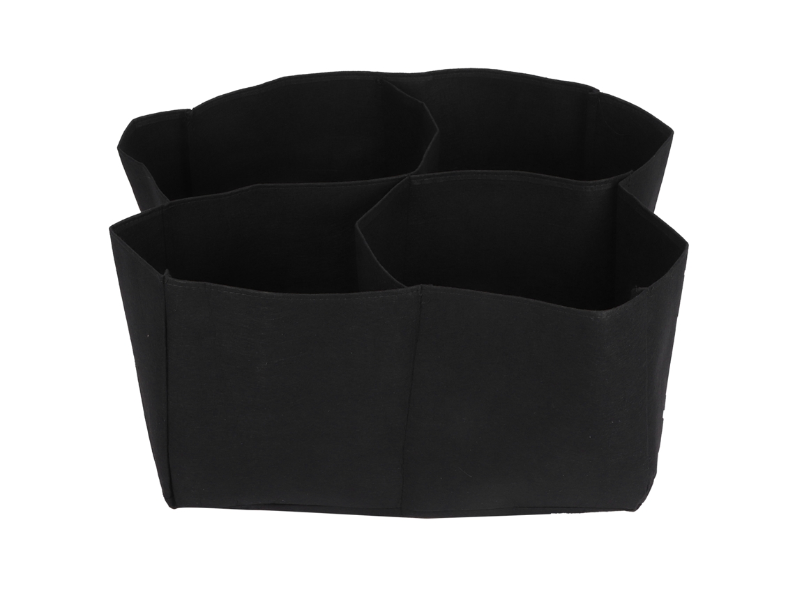 Saco de Cultivo Jardim com 4 Divisões 60x60x30cm em Feltro