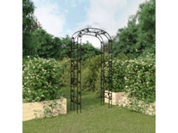 Arco de Jardim 116x45x240 cm de altura Preto Dkd Home Decor