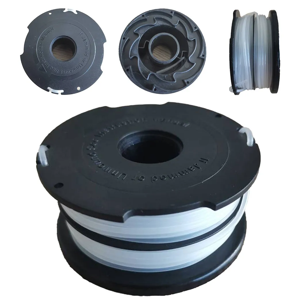Bobina Para Aparador De Relva, Fio De Nylon 1,5mm, Compatível Com Black Decker Gl 650 Sb 652 655 Sbk Sz 660 680 Bz