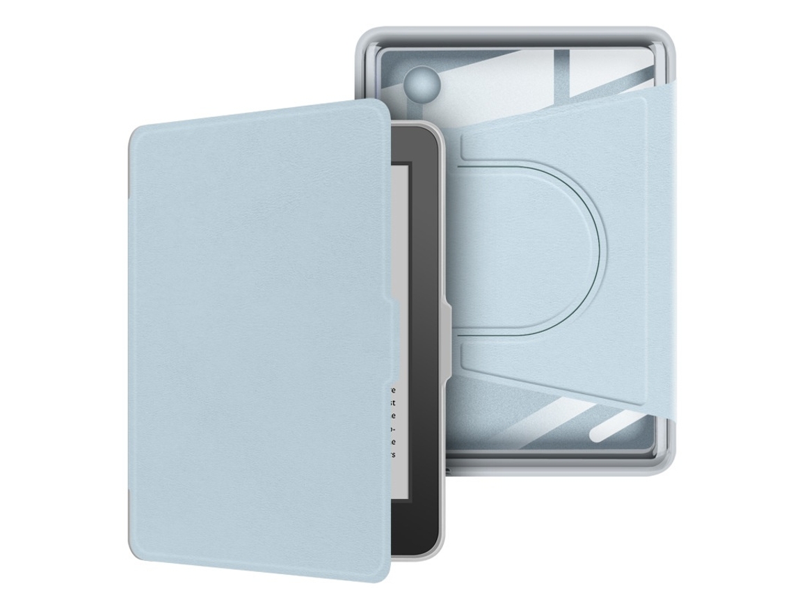 Capa Magnética Para Kobo Clara Color 6 Polegadas Com Suporte Ajust, Resistente A Impactos, Azul
