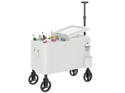 Carrinho Refrigerado 56l com Rodas, Alças Ajustáveis e Abridor SINI TECH STORE