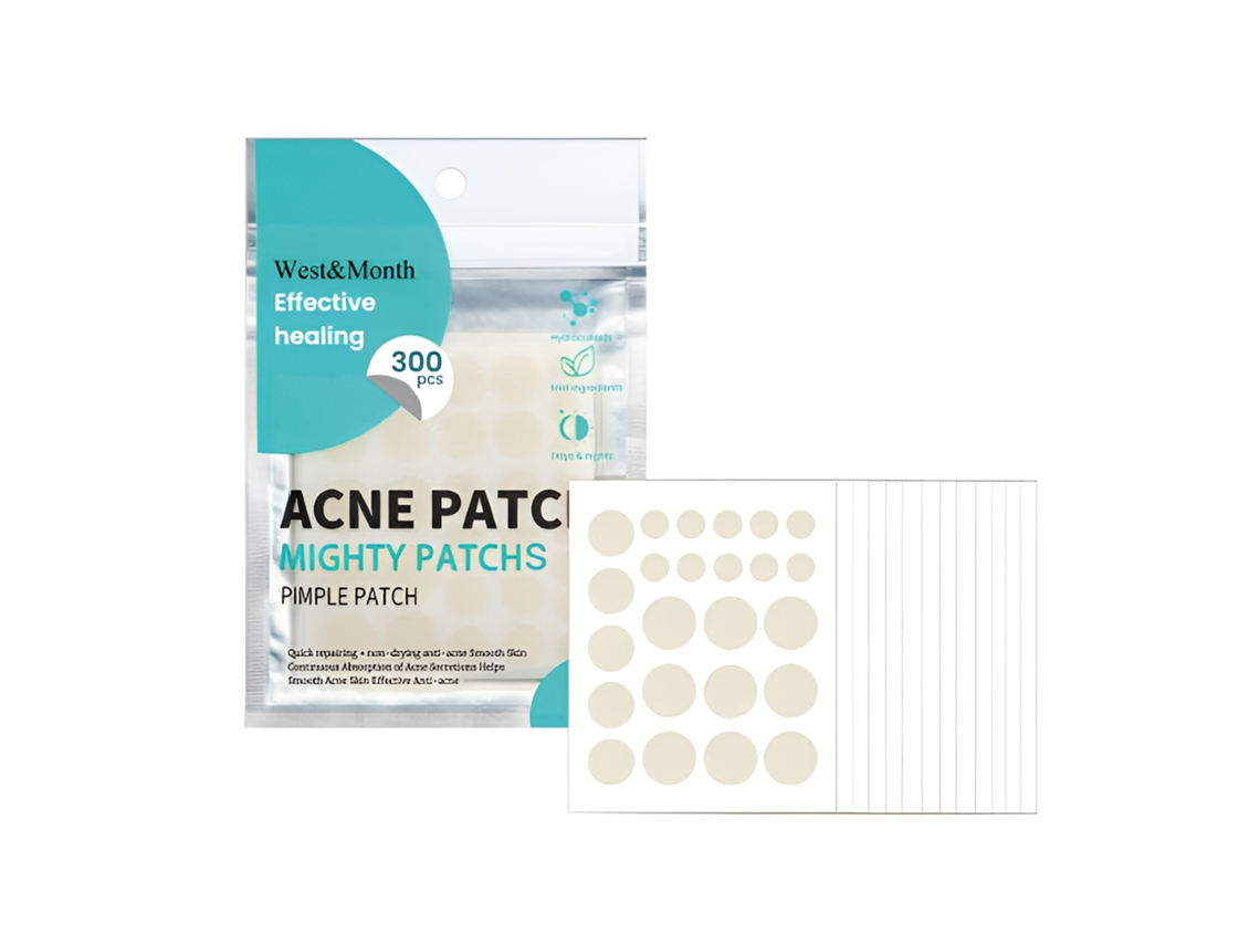 KOFIHETY Adesivo Para Acne Reparador E Limpeza De Poros Invisível Respirável À Prova Dágua