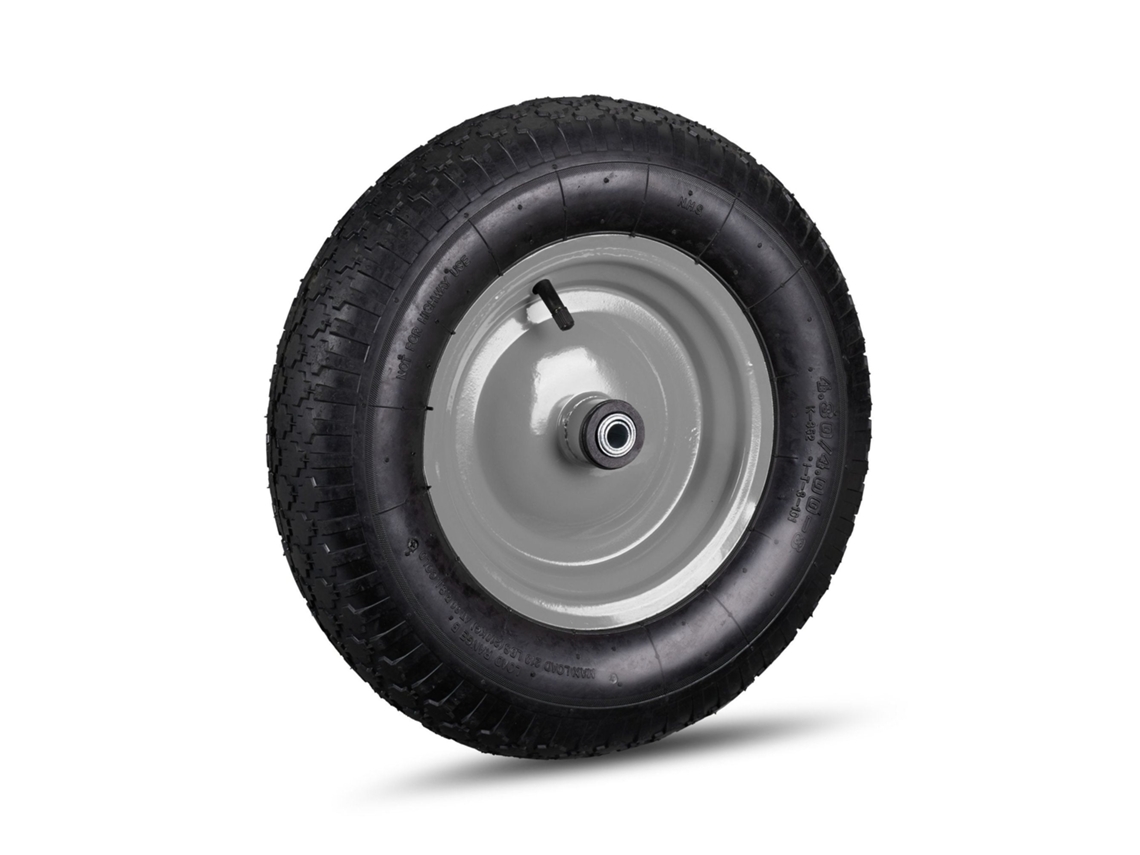 Roda De Reposição Para Carrinho De Mão 4.80/4.00-8 Com Adaptadores