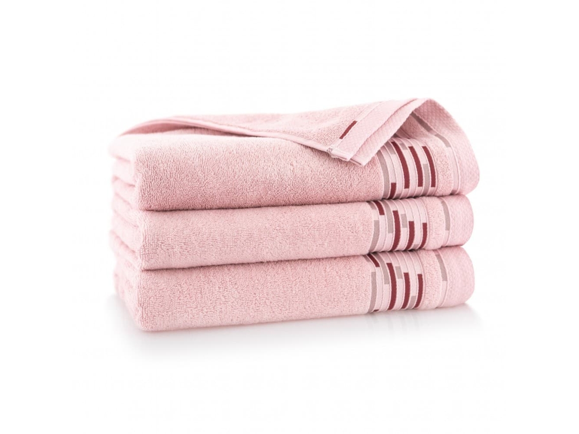 Toalha Estampada 50x90 Rosa Mgf BRILVIBERA
