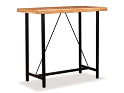 Bar Table, Bar Tables Vidaxl Marrom Madeira (120 X 60 X 107 Cm)
