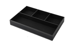 Organizador De Gaveta, Porta-chaves E Organizador De Joias Com 4 Compartimentos, Ideal Para Mesas De Cabeceira Na Entrada.