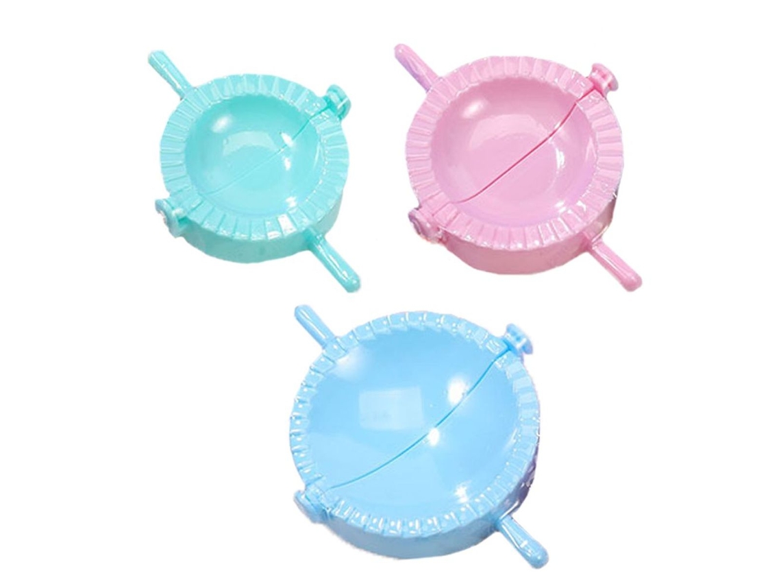 Conjunto De 3 Peças Para Prensa De Massa: Perfeito Bolinhos, Calzones