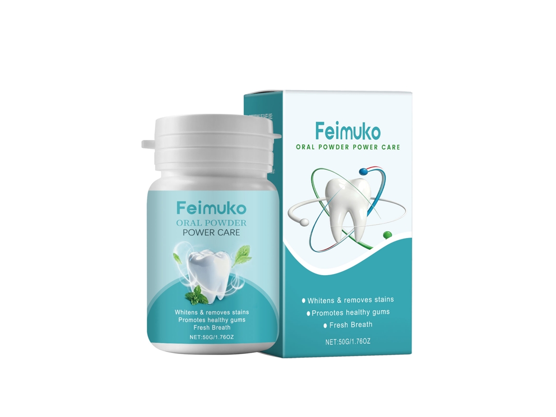 Pó de Dentes Eficaz Remoção Suave Manchas