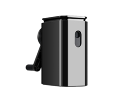 Apontador Para Lápis De Desenho Aquaforge (preto)
