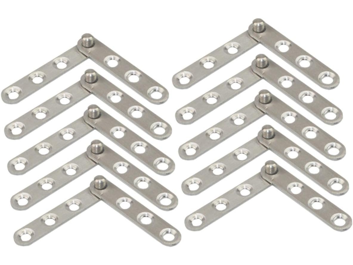 Dobradiças Ocultas Com Design Elegante E Discreto, 10 Peças, Em Aço