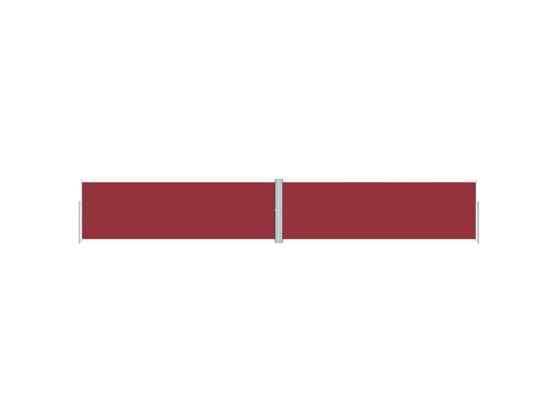Side Awning, Side Awnings Vidaxl Vermelho Tecido (160 X 1000 Cm)